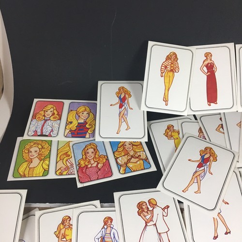 Vintage 80s Barbie Family Stickers Ephemera Ken Mattel HTF 100pcs Lot Cards Rare - Picture 6 of 9
