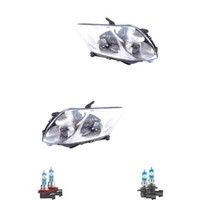 Halogen Scheinwerfer Frontscheinwerfer Set H11 FüR Toyota Auris Inkl. Lampen