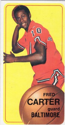 1970-71 TOPPS FRED CARTER #129 NRMT