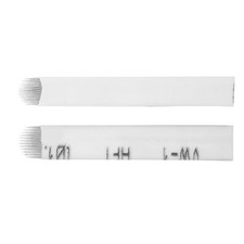 U Shape Eyebrow Tattoo Manual Microblading Semi Permanent Sterile Needle Pin AU