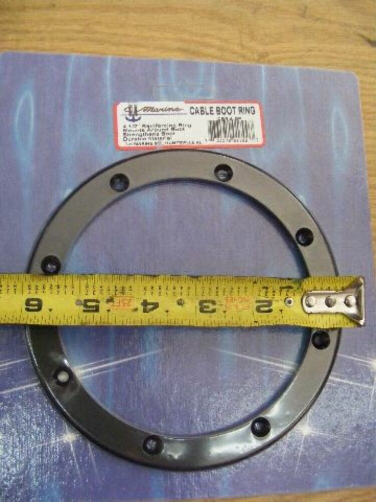 T-H Marine CBR-4-DP Reinforcing Ring for Cable Boot 4.5" BLACK Rigging Line