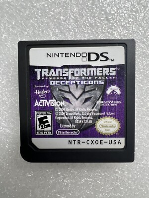 Transformers Revenge of the Fallen Decepticons Game For Nintendo DS 