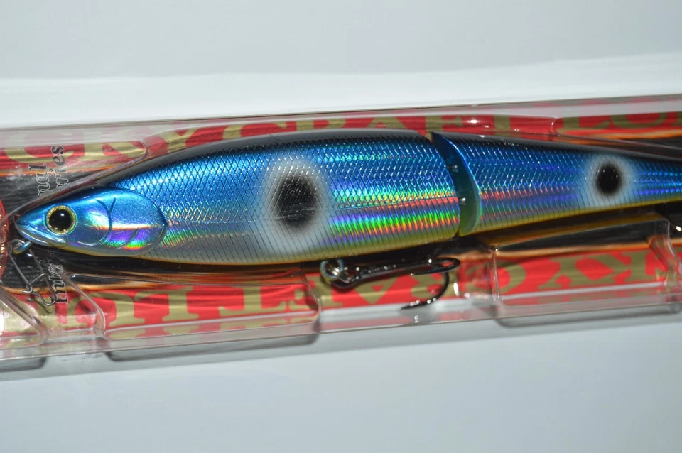 lucky craft ll puntero 180 ss hundimiento lento tirón articulado 7" flash arenque azul Foto 2 de 4