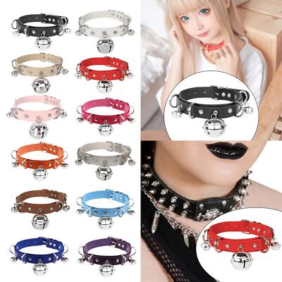 Gothic Punk Choker Halsband Halskette Glocke Choker fr Festival Dress up |  eBay.de