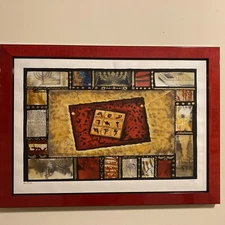 Victor- Original Serigraph "Kameha Aharon" Framed Size 22” x 16” 131/300 Signed