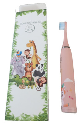 Sonic Toothbrush- Akku Zahnbürste für Kinder + 7 Bürsten  neu ovp