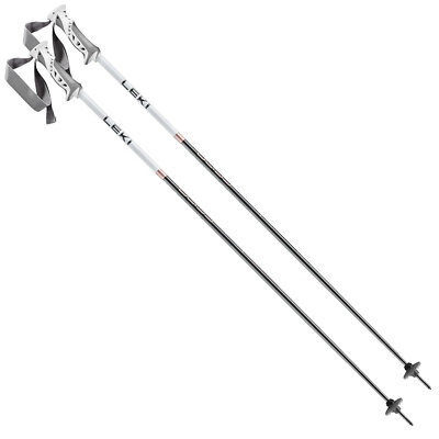 Leki Bliss Damen-Skistöcke Alpin-Stöcke Stock Ski Frauen Weiß Rosegold Piste NEU