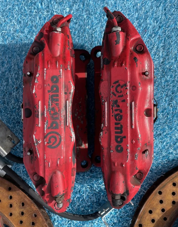 Роторы суппорта переднего тормоза Brembo GT 2000-2006 Silverado GMC Yukon Escalade - Изображение 2 из 4