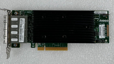 LSI/Avago SAS9305-16e 4xSFP 12Gb/s PCIe x16 Hot Bus Adapter 01DH561 | eBay