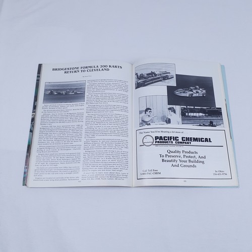 1984 Budweiser Cleveland Grand Prix Program 12 Autographs PPG Indy Car CART - Picture 16 of 18