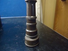 Vintage Brass 3 1/2" CHAMPION Garden Hose Nozzle yard waterer (ITALY)