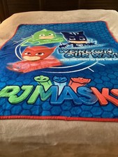 PJMASKS Plush Super Soft Throw/Blanket Gekko Catboy Owlette 45x60”