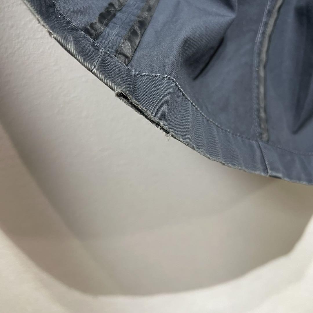 Burberry Black Label Short Trench Coat Nova Check Pattern Navy Size M For Men thumbnail 13