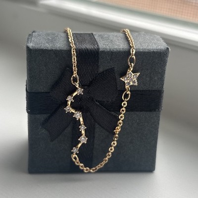 Delicate Scorpio Star Anklet Or Bracelet Up To 10.5 , Minimalist, Horoscope