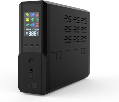 SKE 1500VA UPS Battery Backup & Surge Protector for Computers