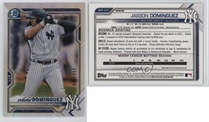 2021 Bowman Chrome Prospects Refractor /499 Jasson Dominguez #BCP-213