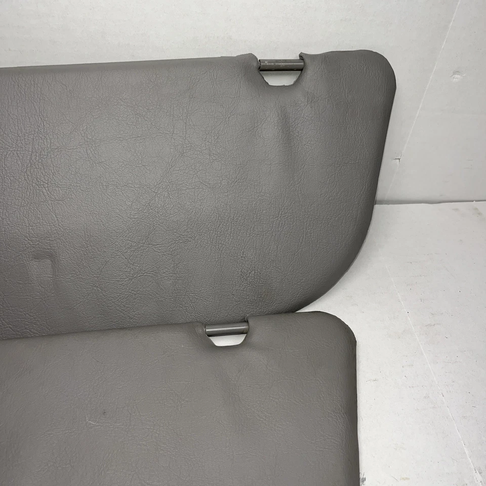 92-14 Ford Econoline солнцезащитные козырьки пара водитель пропуск солнцезащитный козырек комплект серый винил читать - Изображение 4 из 4