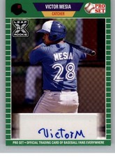 2021 Pro Set Draft Green Baseball Blaster Box Exclusive Base or Autograph Cards