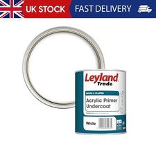 Leyland Trade Acrylic Primer Undercoat - White 2.5L