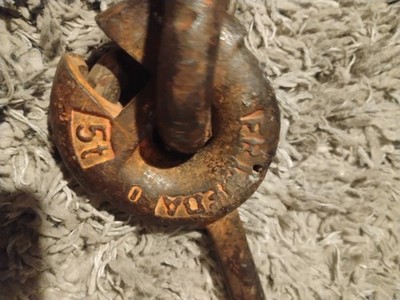 Heavy Duty Forged Steel Lifting Eye Bolt Industrial Rigging  Tie Down 5 Ton 50t
