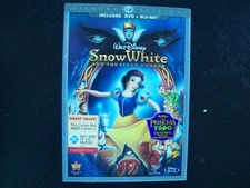 Snow White and The Seven Dwarfs DVD Blu-Ray Diamond Edition w/Slipcover NEW