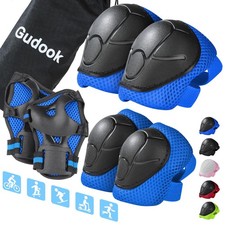 Kids 3-8 Years Knee and Elbow Pads Protective Gear Set for Skating Cycling Scoot
