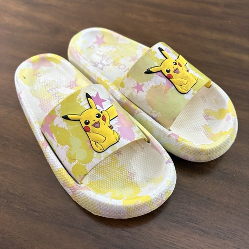 Womens Pokémon Pikachu Slide Sandals (Size 5) SB#2 195142191515| eBay