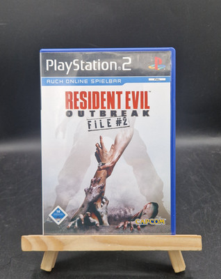 Resident Evil: Outbreak File #2 (Sony PlayStation 2) Disc poliert Cib