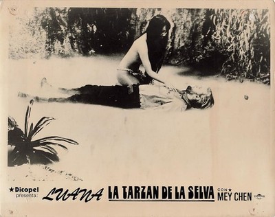 Luana, the Girl Tarzan - Lot of 9 Mexican 8x10 Movie Stills Mei Chen