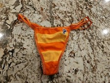 True Vintage Victoria's Secret PINK Double String Low Rise Thong Panty Small