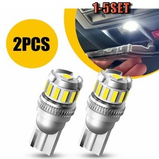 Auxito T10 168 194 2825 White License Plate Side Marker Light Bulb Canbus 2-10x