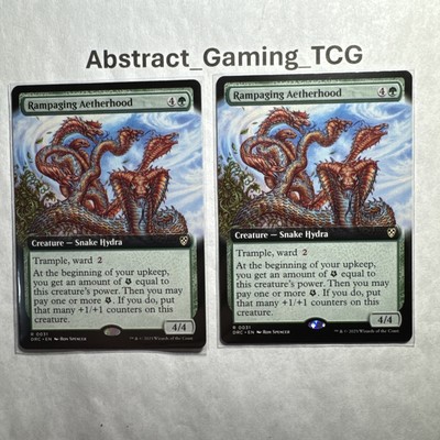 MTG - Rampaging Aetherhood (DRC #31) (Extended) Commander: Aetherdrift Regular