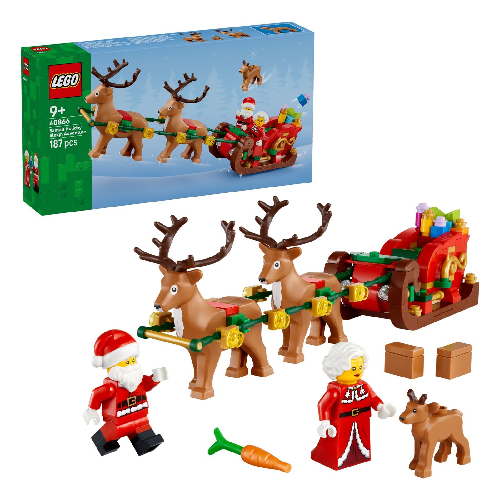 Lego Abenteuerliche Schlittenfahrt Des Weihnachtsmanns - Bild 2