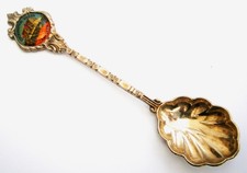SX376) Canberra Cockington Green Australia vintage souvenir collectors spoon