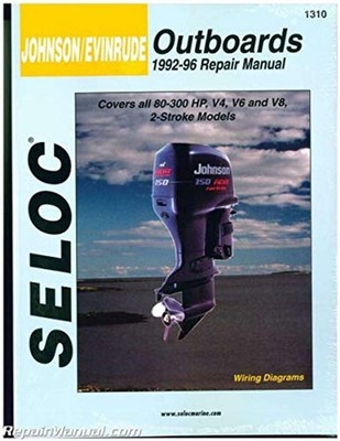 Seloc's Johnson/Evinrude outboard. by Joan Coles