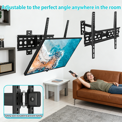 #ad FULL MOTION LCD LED TV WALL MOUNT BRACKET SWIVEL TILT 26#x27;#x27;32 40 42 43 47 50 55#x27;#x27; $23.99
