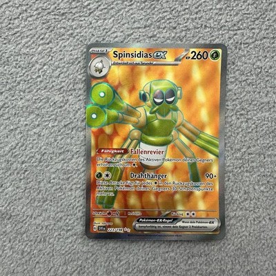 Spinsidias EX 223/198 SVI 223 Karmesin & Purpur Full Art NM DE Pokemon