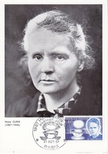 Carte 1er jour Femme Célèbre Marie Curie Science 1967 4