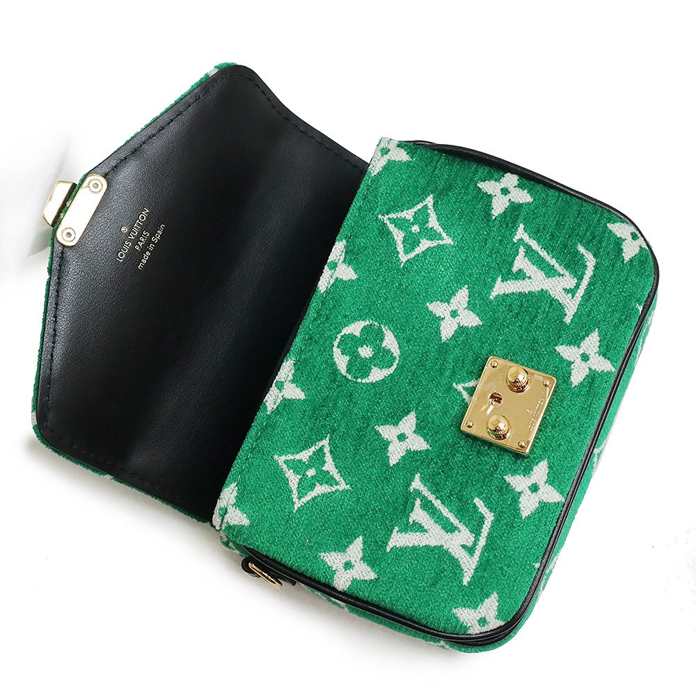 LOUIS VUITTON Micro Metis Shoulder Bag Monogram Jacquard Velvet