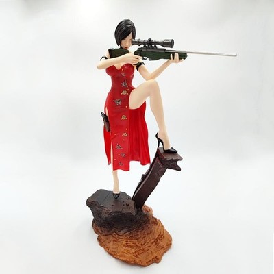 Biohazard Game Reside Evil Jill Valentine Leon Kennedy Ada Wong Statue PVC Actio