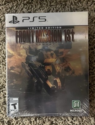 Front Mission 1st Remake: Limited Edition Sony PlayStation 5 Brand New & Sealed