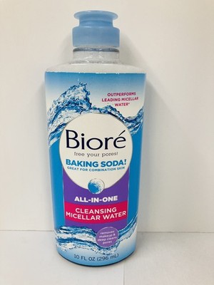 BIORE Baking Soda Cleansing Micellar Water 10 Oz 