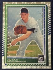 Jim Kaat 1/1 Gold Vinyl Optic 2025 #19 One Of One Hall Of Famer ⚾️