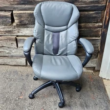 High Back Leather Office Chair Executive Desk Computer Wellness By Design Dormeo