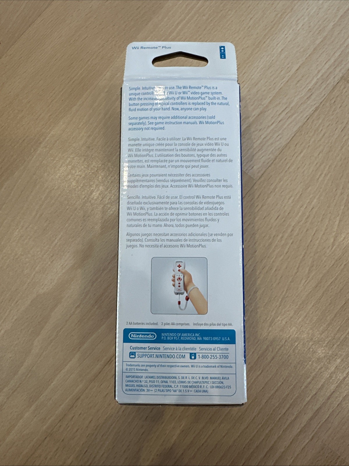 Toad Nintendo WiiWii U Remote Plus Controller Brand New - Neu