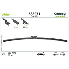 Valeo Scheibenwischer vorne links 583971