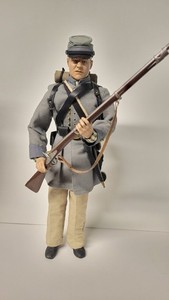 Battle Gear Toys 1/6 Duster Long à Rontonde Noir - Tenue Western 645 05