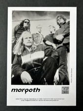 Original 90s Morgoth Century Media Press Photograph Death Metal