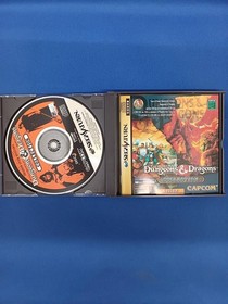 [Rare] Dungeons & Dragons Collection Sega Saturn CAPCOM T-1224G 4MB RAM A5884