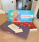 Vintage 1968 Risk Board Game Parker Brothers Wooden Pieces Bakelite Dice